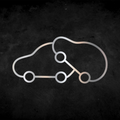 KULT MICRA SILHOUETTE STICKER FREAKY EDITION