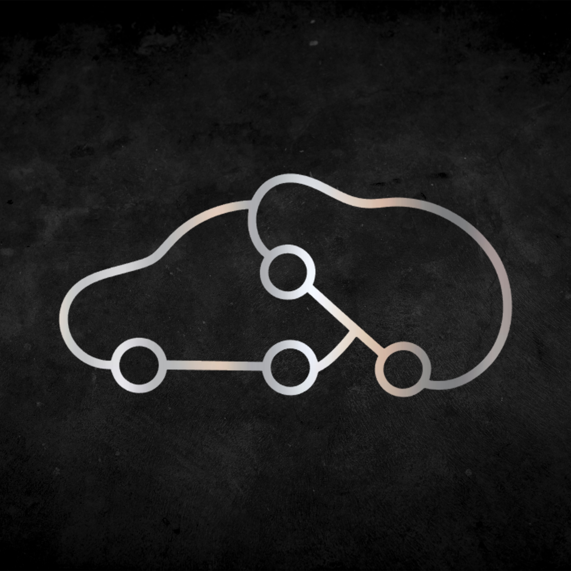 KULT MICRA SILHOUETTE STICKER FREAKY EDITION